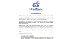 Desktop Screenshot of cloud-matic.net